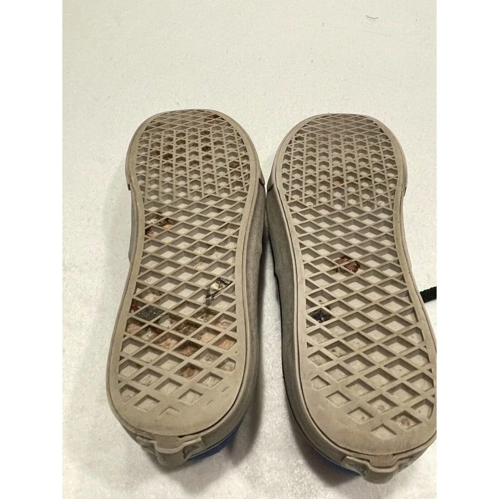 Vans Men's Size 7 Women's 8.5 Blue Low-Top Sneakers Lace Up Canvas‎ Skate Shoes